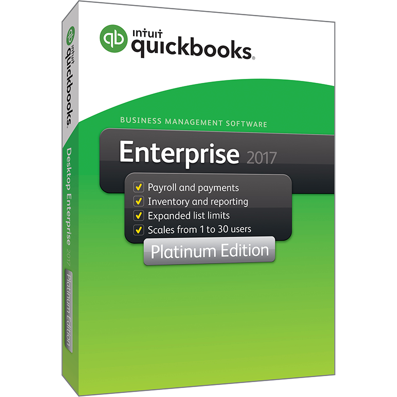 QuickBooks Desktop Enterprise 2017 Accountant Edition - 9 Users